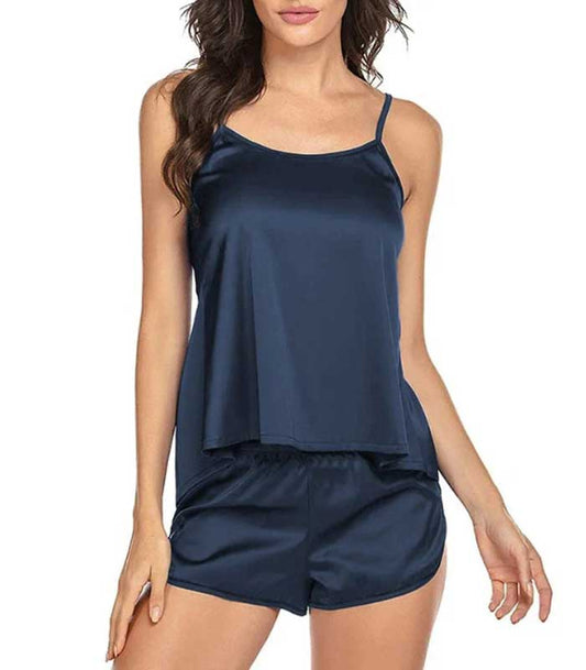 Blue Cami Short
